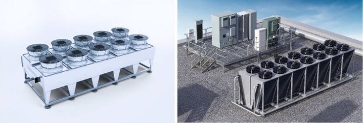 Industrial Dry Cooler & Heat Pump System
